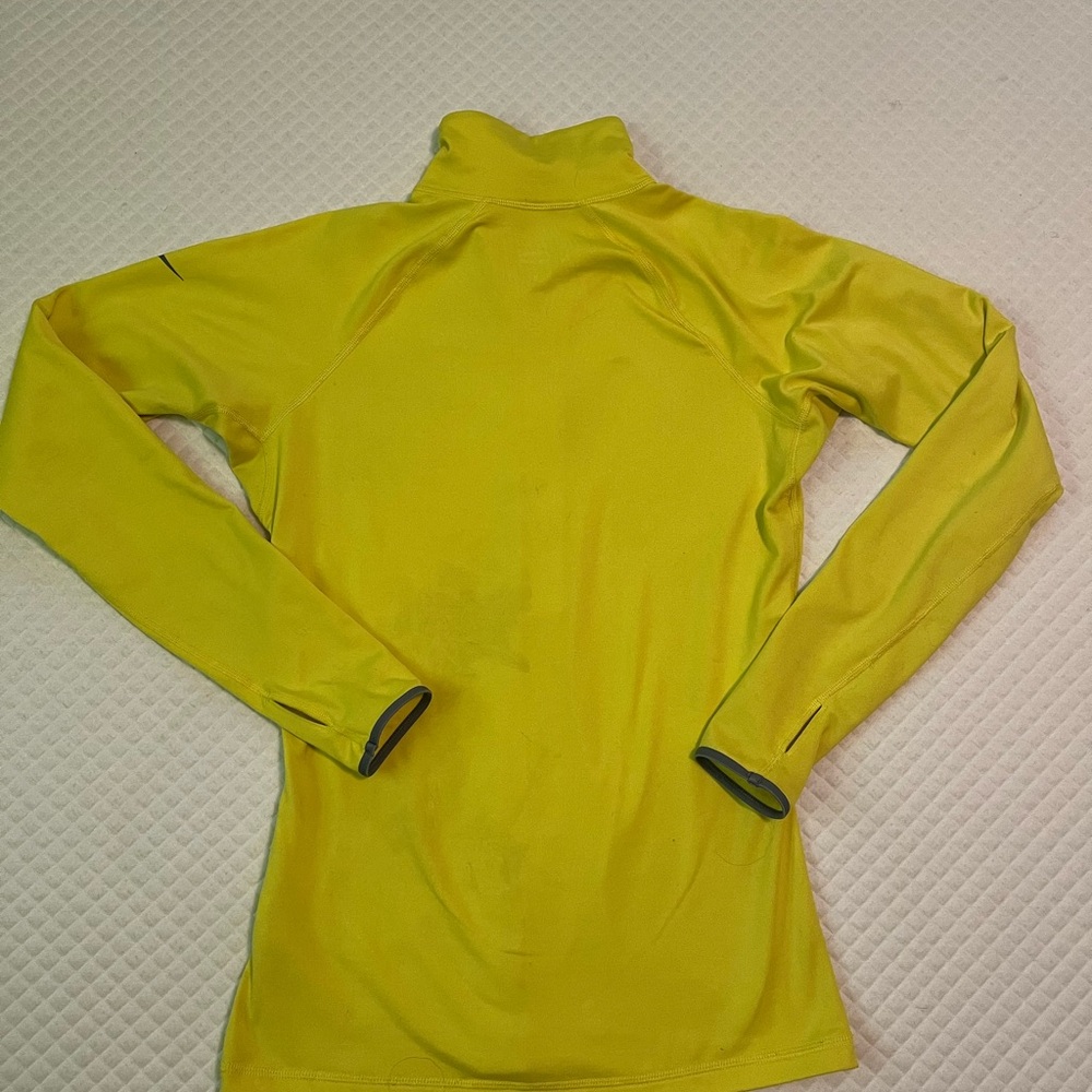 Nike Pro Réflective Yellow Top - Picture 3 of 4